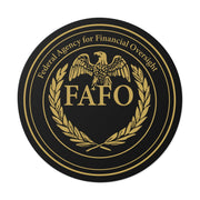 Federal Agency for Financial Oversight "FAFO" Vinyl Sticker (3 Sizes) - PatriotDepot.com