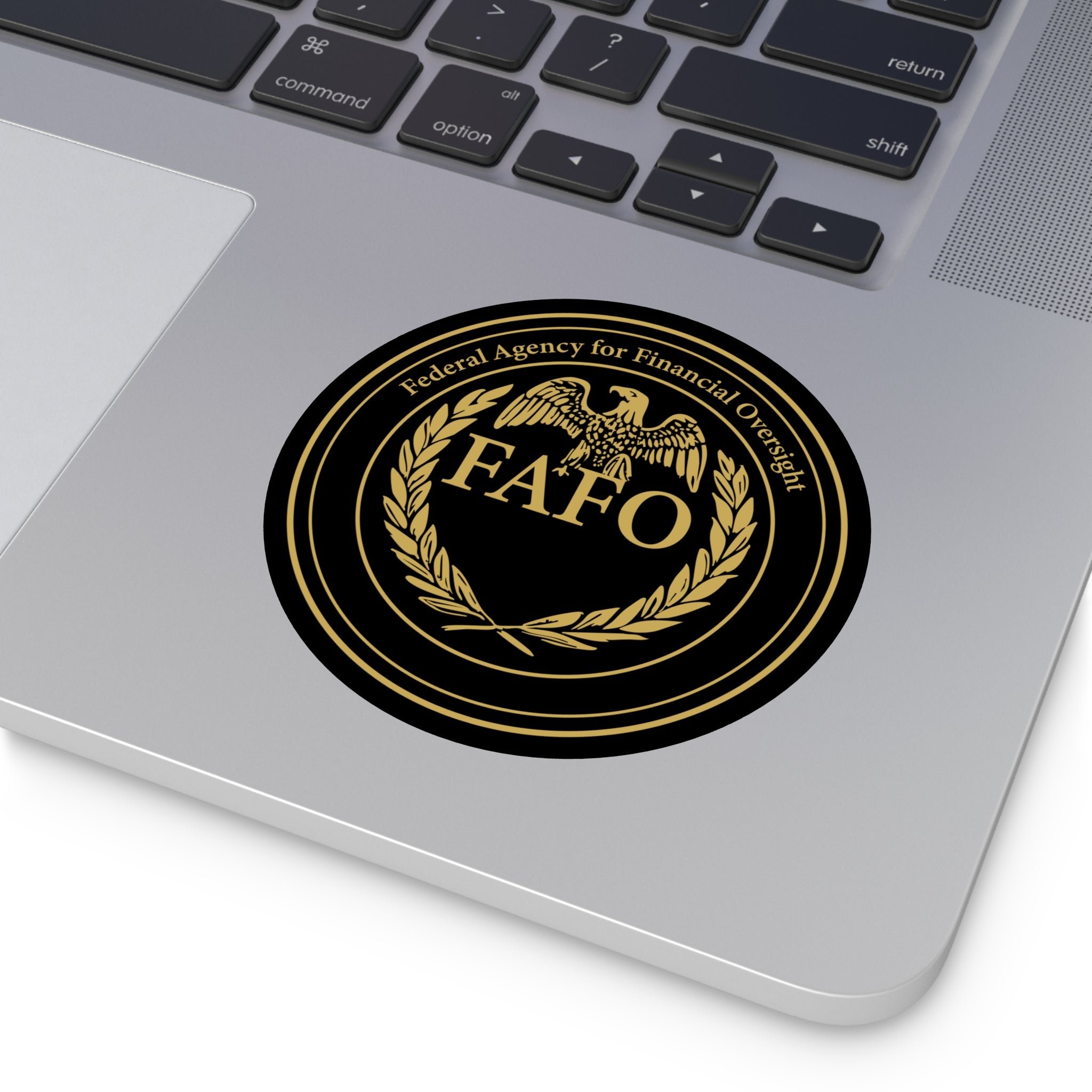 Federal Agency for Financial Oversight "FAFO" Vinyl Sticker (3 Sizes) - PatriotDepot.com