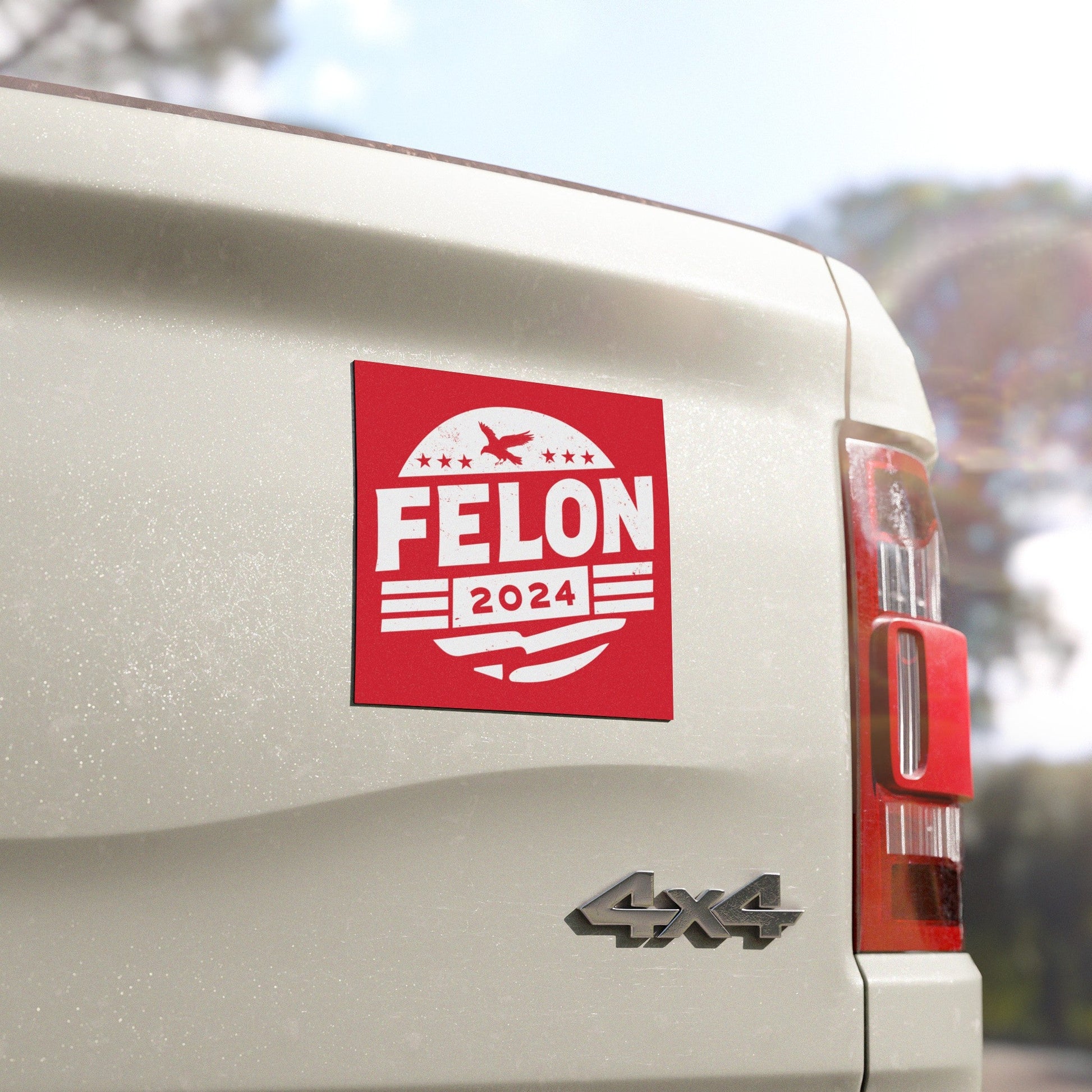 Felon 2024 Car Magnet - PatriotDepot.com