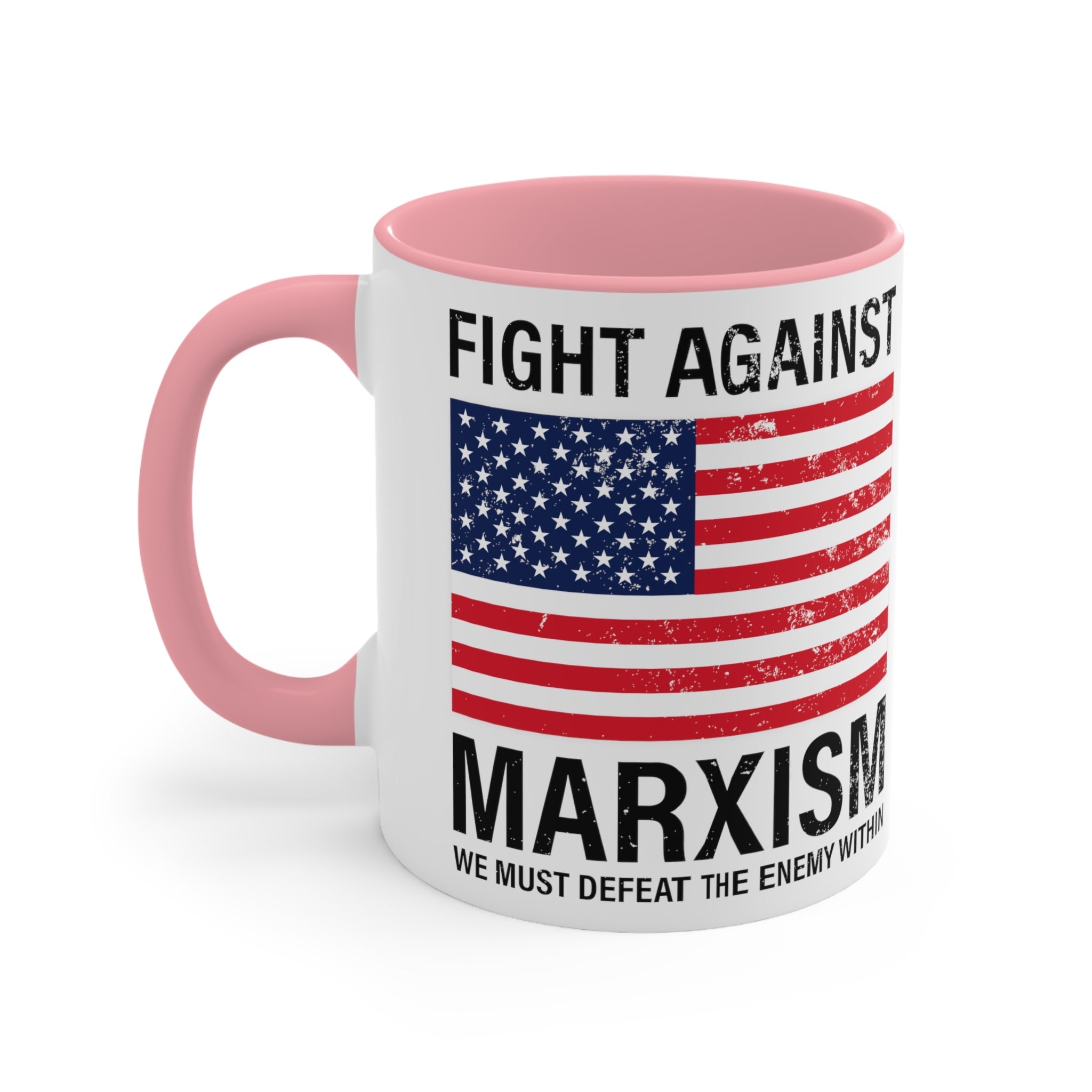 Fight Against Marxism Mug (3 colors, 2 sizes) - PatriotDepot.com