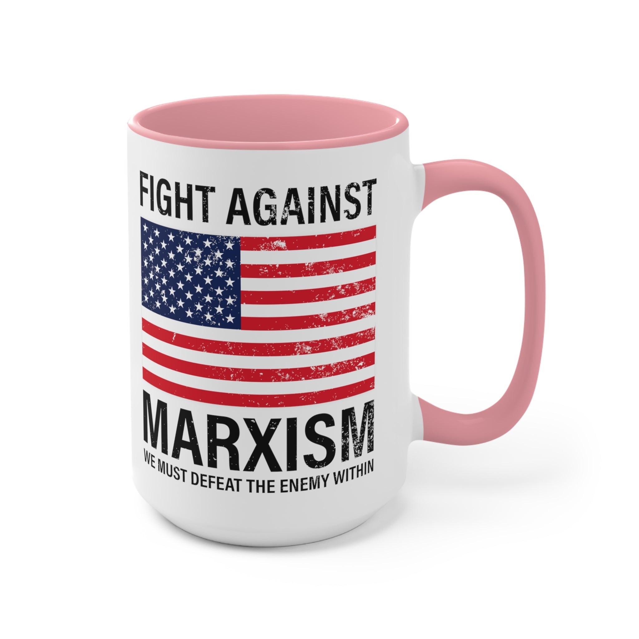 Fight Against Marxism Mug (3 colors, 2 sizes) - PatriotDepot.com