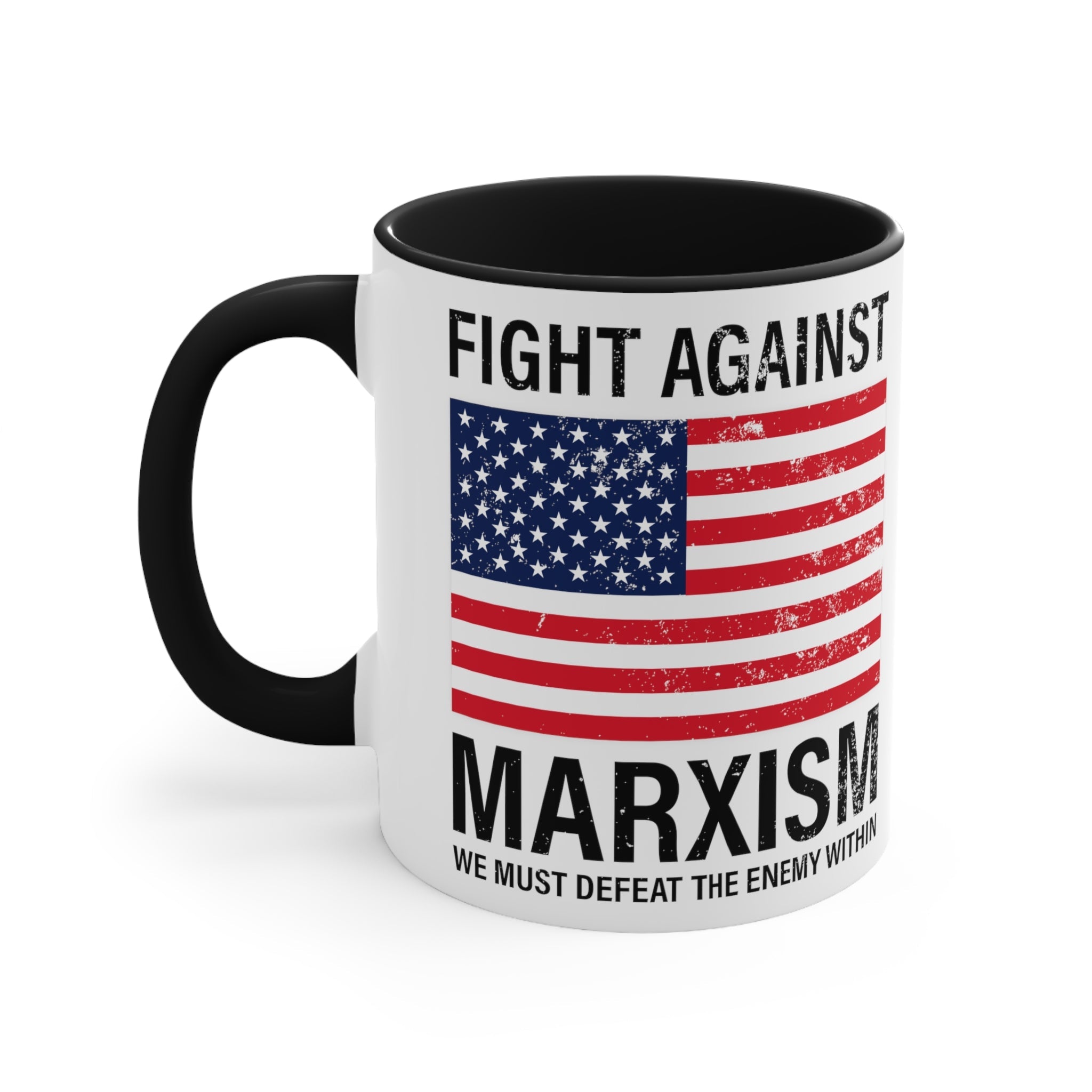 Fight Against Marxism Mug (3 colors, 2 sizes) - PatriotDepot.com
