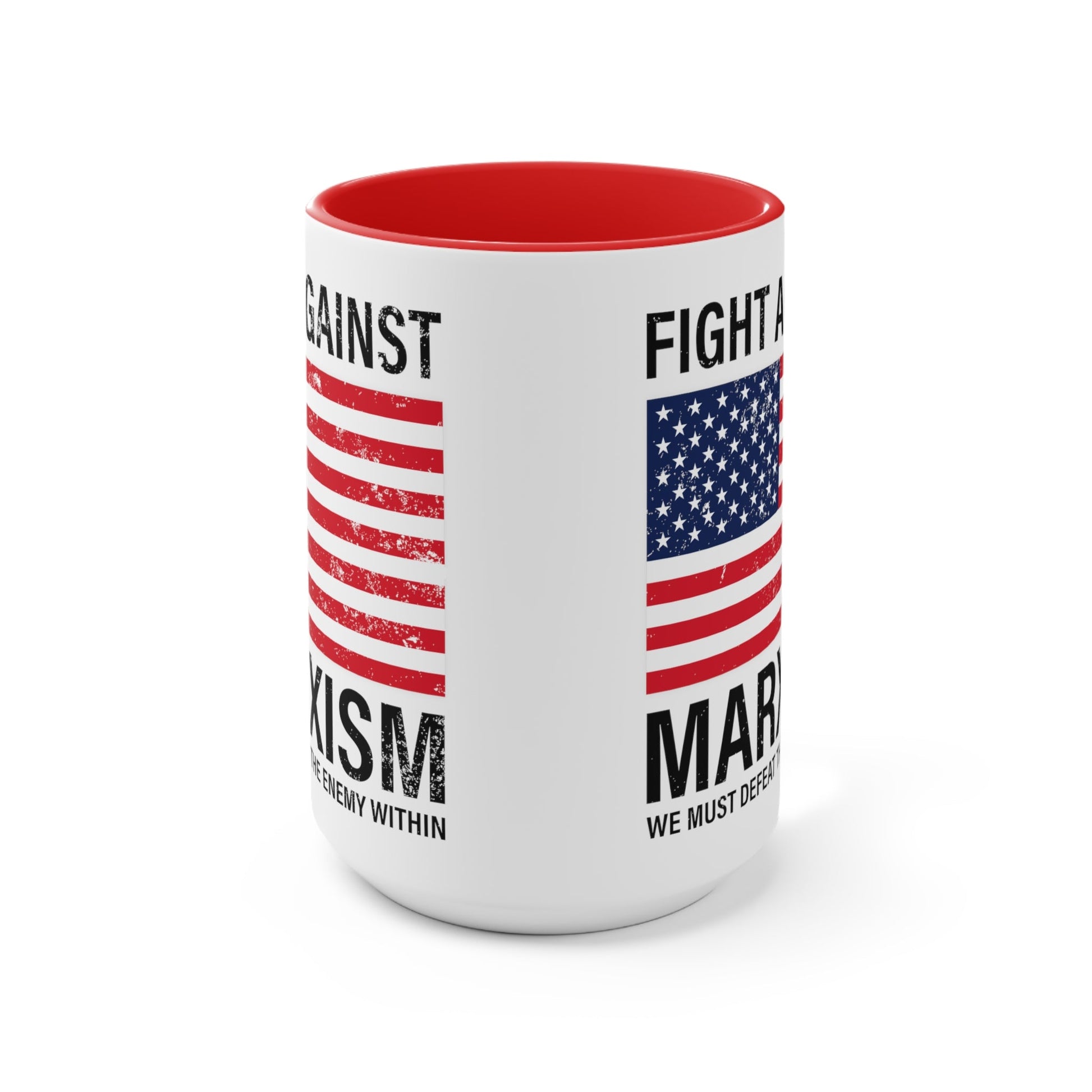 Fight Against Marxism Mug (3 colors, 2 sizes) - PatriotDepot.com