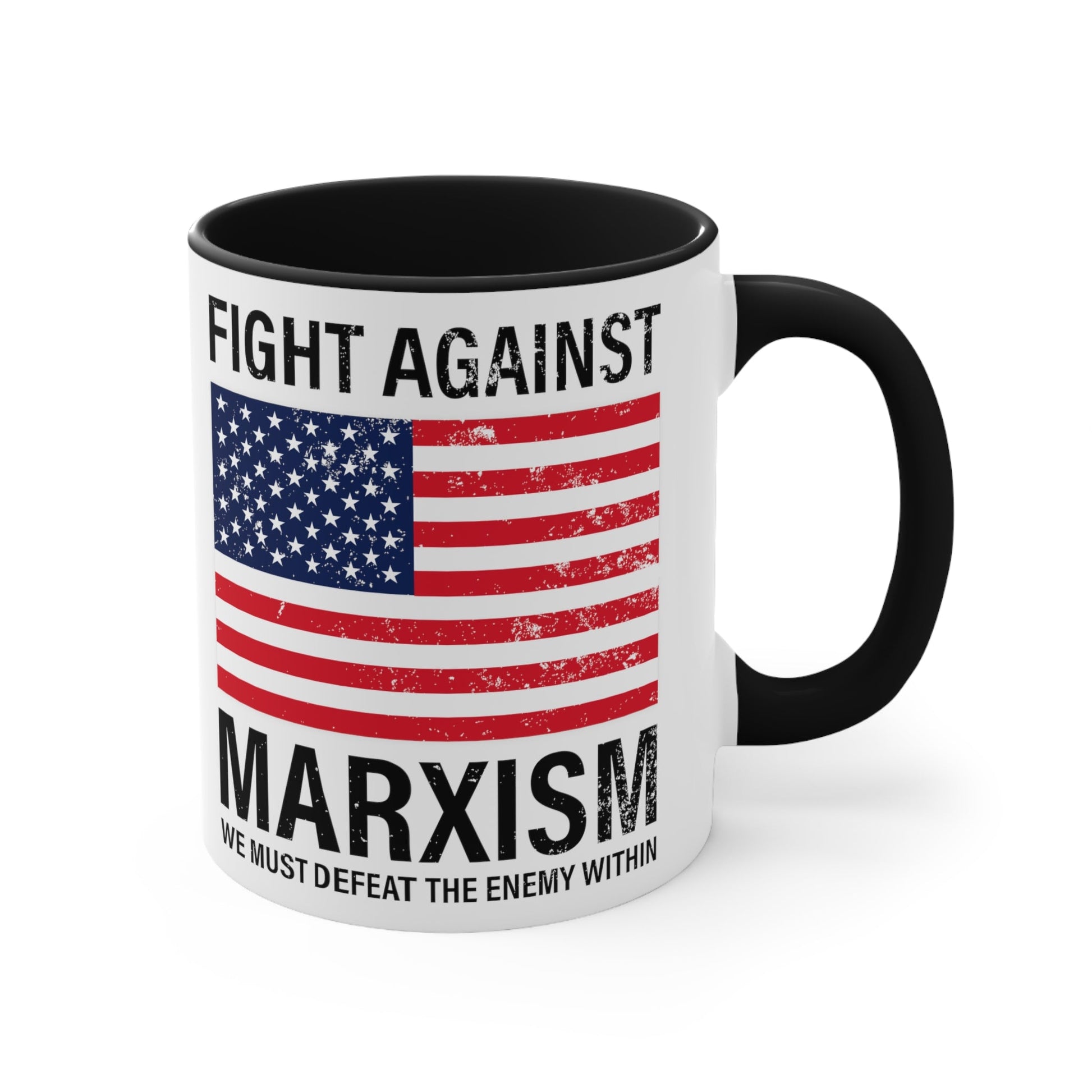 Fight Against Marxism Mug (3 colors, 2 sizes) - PatriotDepot.com