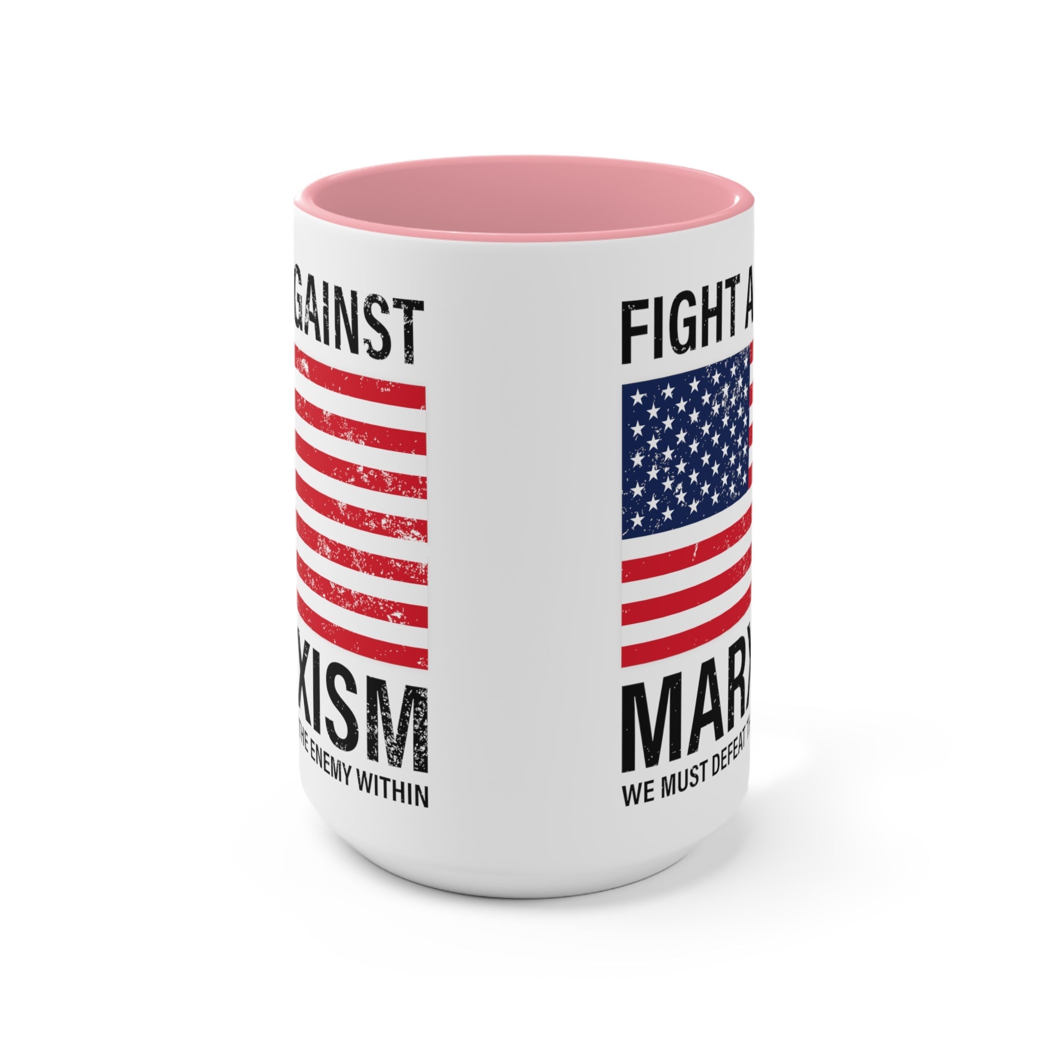 Fight Against Marxism Mug (3 colors, 2 sizes) - PatriotDepot.com