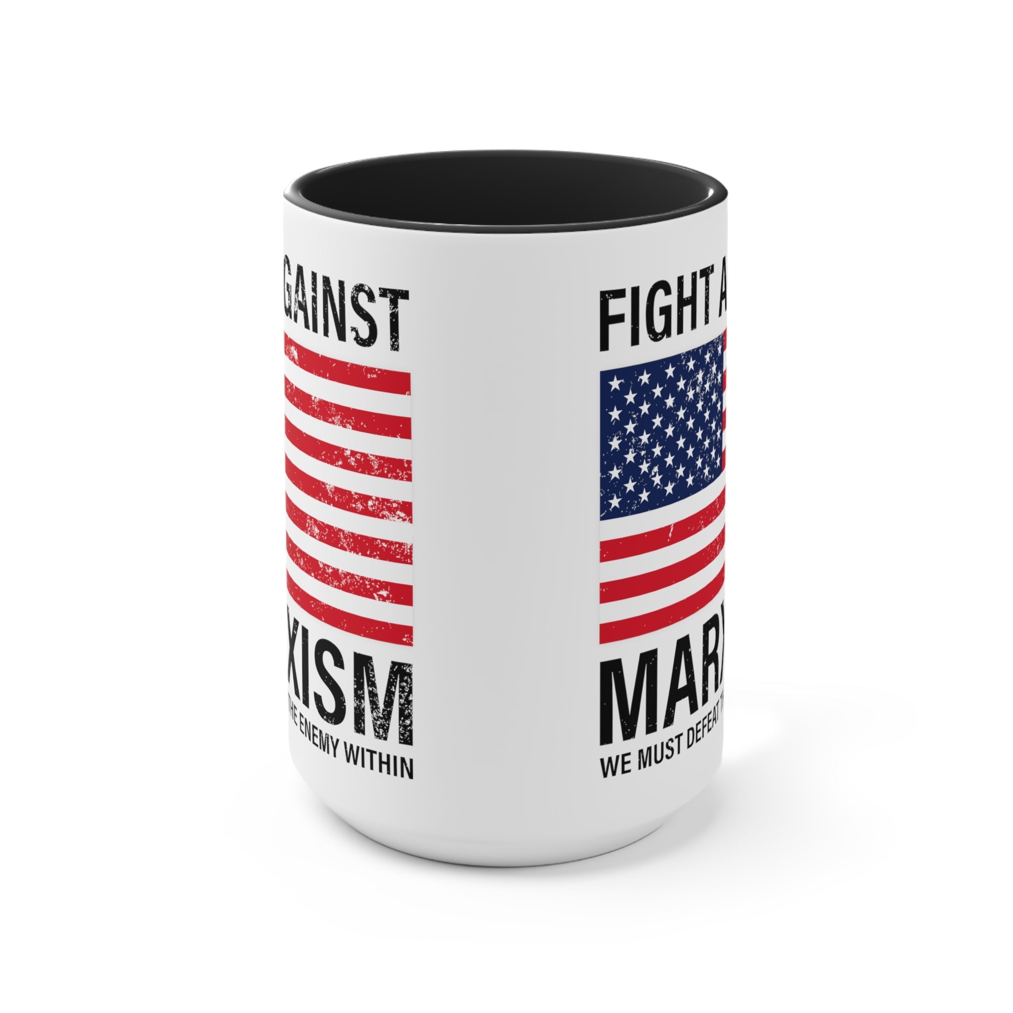 Fight Against Marxism Mug (3 colors, 2 sizes) - PatriotDepot.com