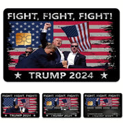 Fight! Fight! Fight! Debit/Credit Card Sticker (4 Pack) - PatriotDepot.com
