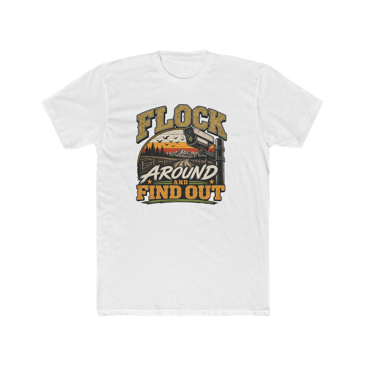"Flock Around and Find Out" Vintage Duck Hunting-Style T-Shirt - PatriotDepot.com