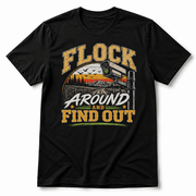 "Flock Around and Find Out" Vintage Duck Hunting-Style T-Shirt - PatriotDepot.com