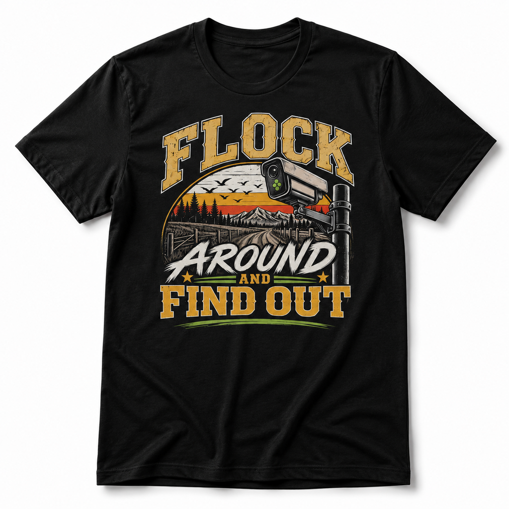 "Flock Around and Find Out" Vintage Duck Hunting-Style T-Shirt