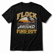 "Flock Around and Find Out" Vintage Duck Hunting-Style T-Shirt