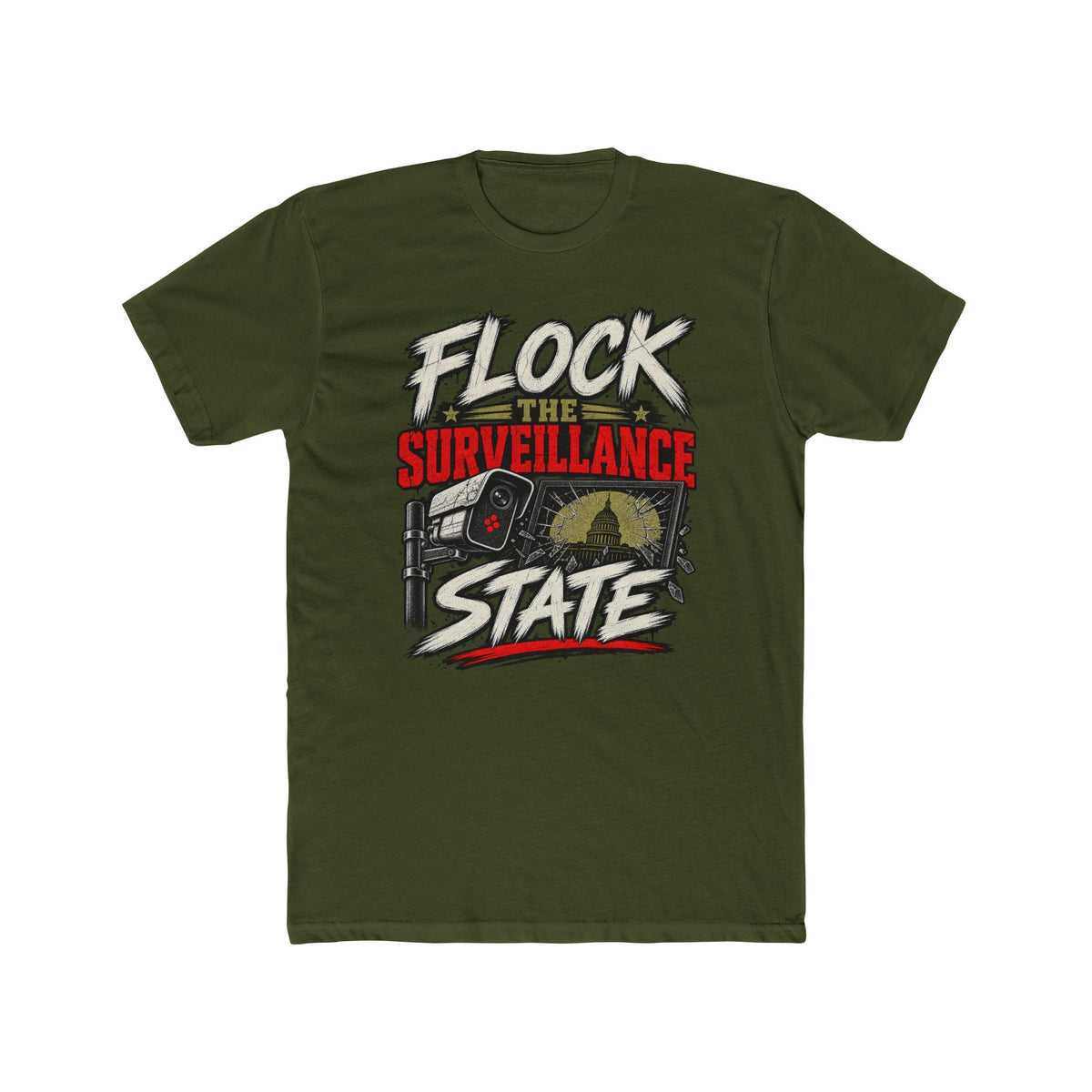Flock the Surveillance State T-Shirt - PatriotDepot.com