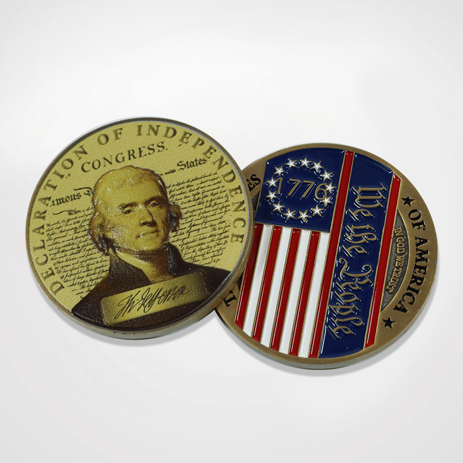 Founding Fathers: America’s 250th Anniversary Commemorative Coin & Pin Set - PatriotDepot.com