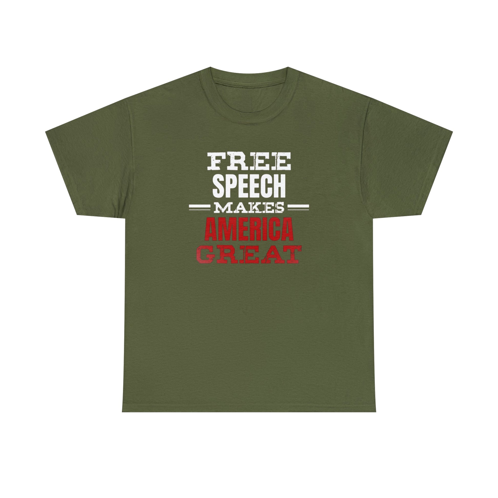 Free Speech Makes America Great Unisex T-Shirt - PatriotDepot.com