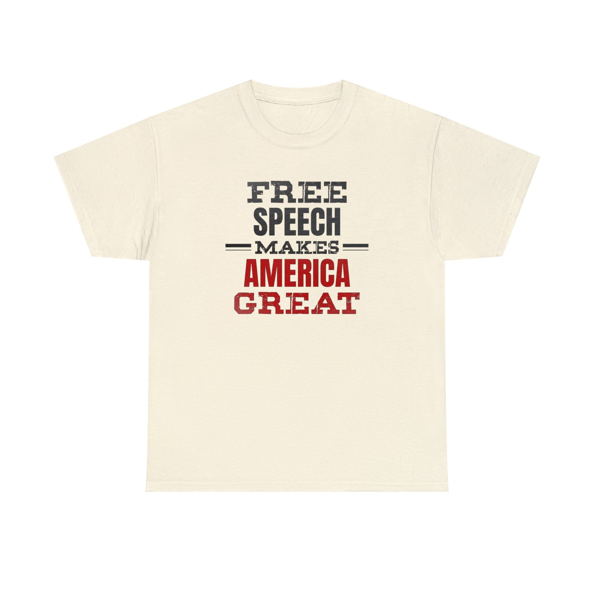 Free Speech Makes America Great Unisex T-Shirt - PatriotDepot.com