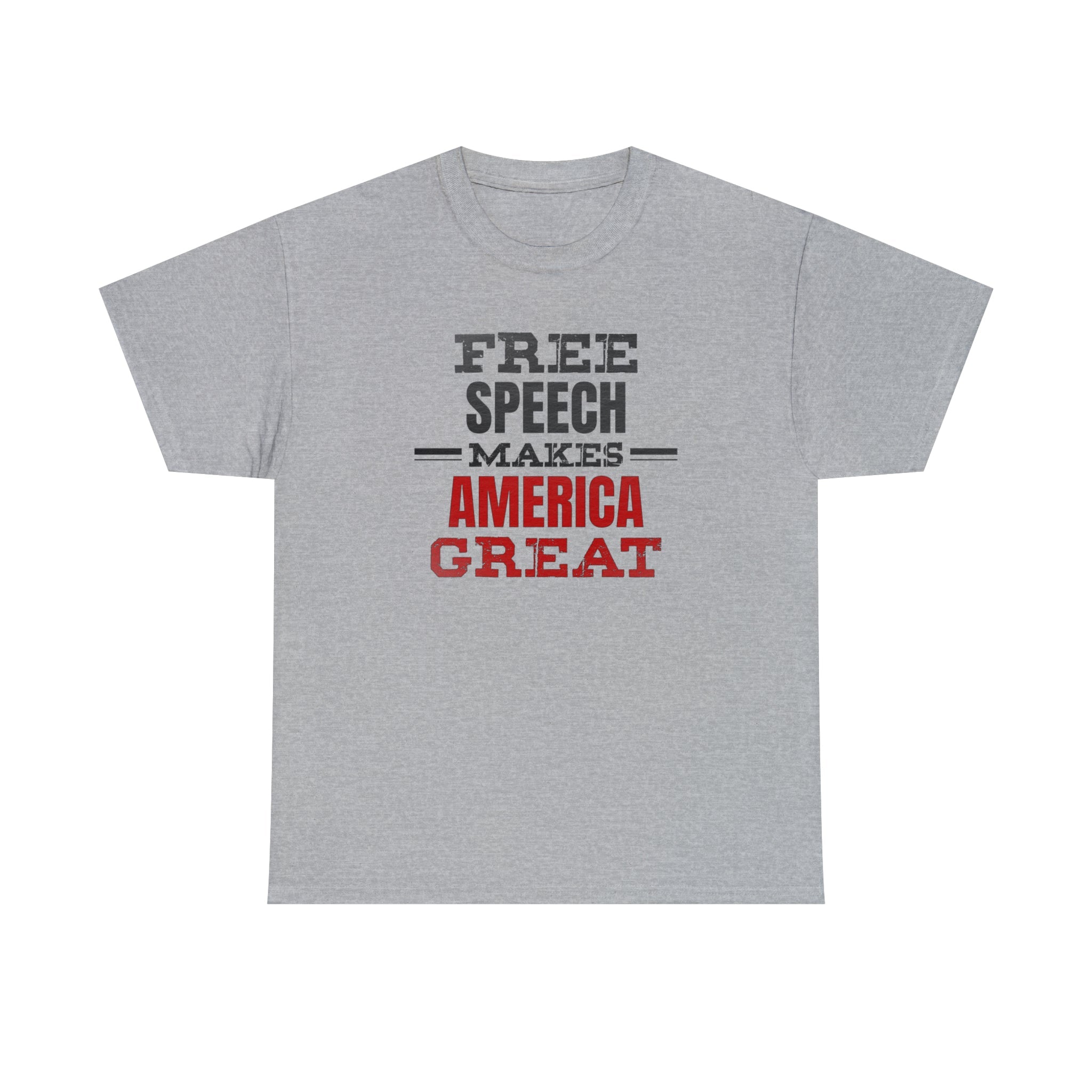 Free Speech Makes America Great Unisex T-Shirt - PatriotDepot.com