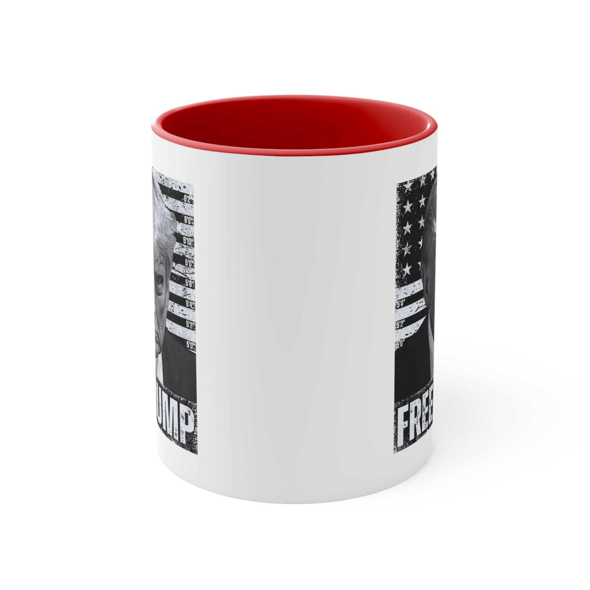 Free Trump Mugshot Mug (3 Colors, 2 Sizes) - PatriotDepot.com