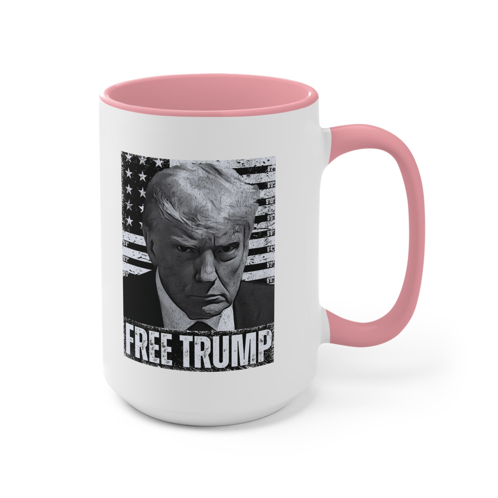 Free Trump Mugshot Mug (3 Colors, 2 Sizes) - PatriotDepot.com