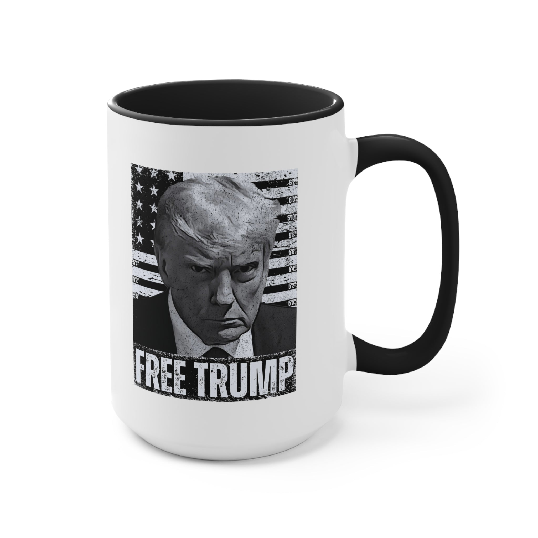 Free Trump Mugshot Mug (3 Colors, 2 Sizes) - PatriotDepot.com