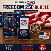 Freedom 250 Bundle – Officially Licensed Collector's Set - PatriotDepot.com