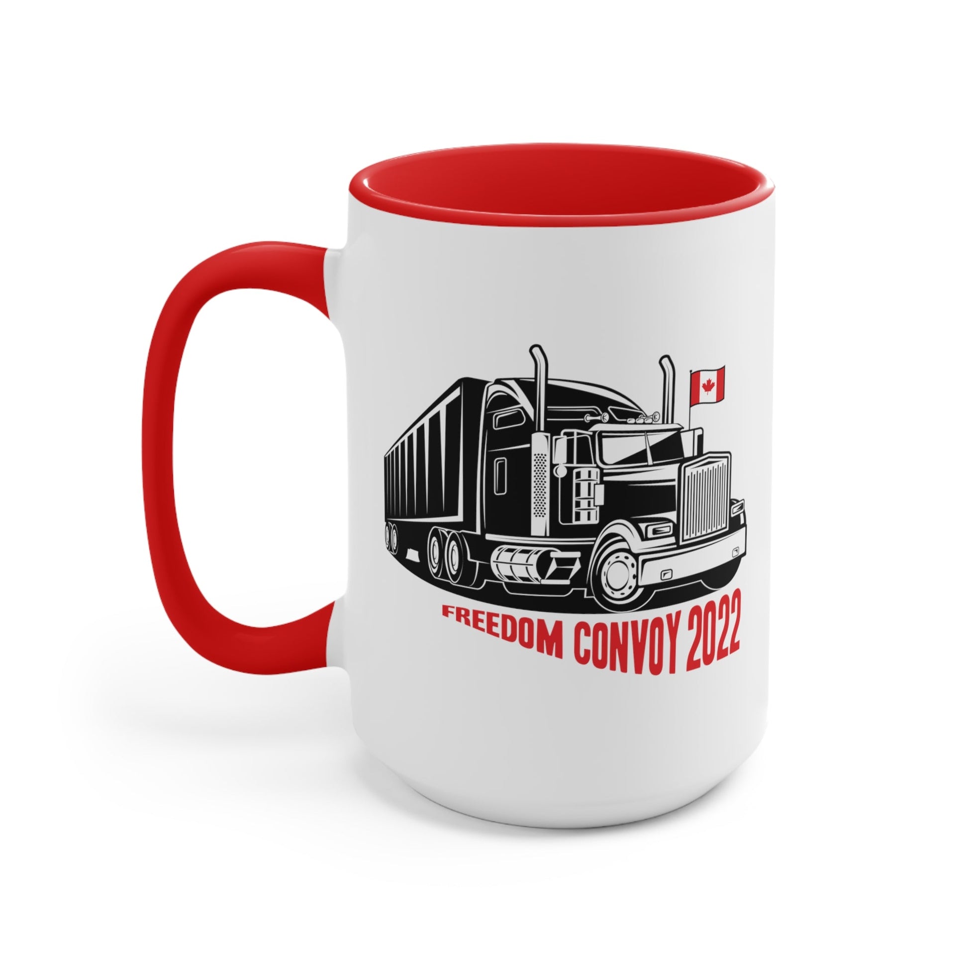 Freedom Convoy 2022 Mug (2 sizes, 2 colors) - PatriotDepot.com