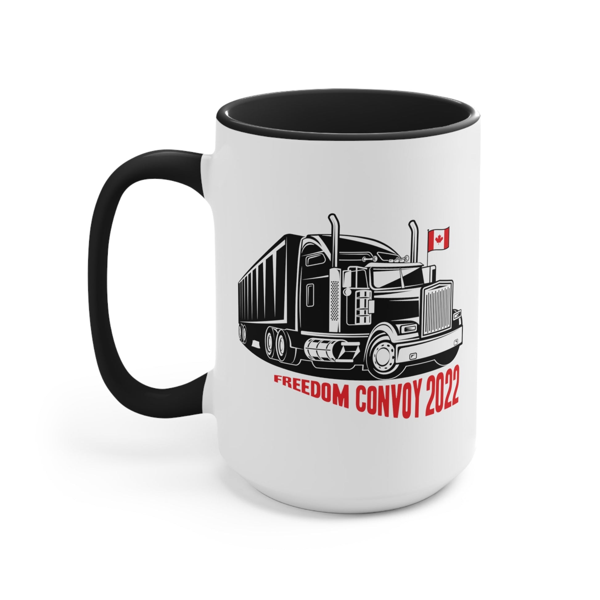 Freedom Convoy 2022 Mug (2 sizes, 2 colors) - PatriotDepot.com