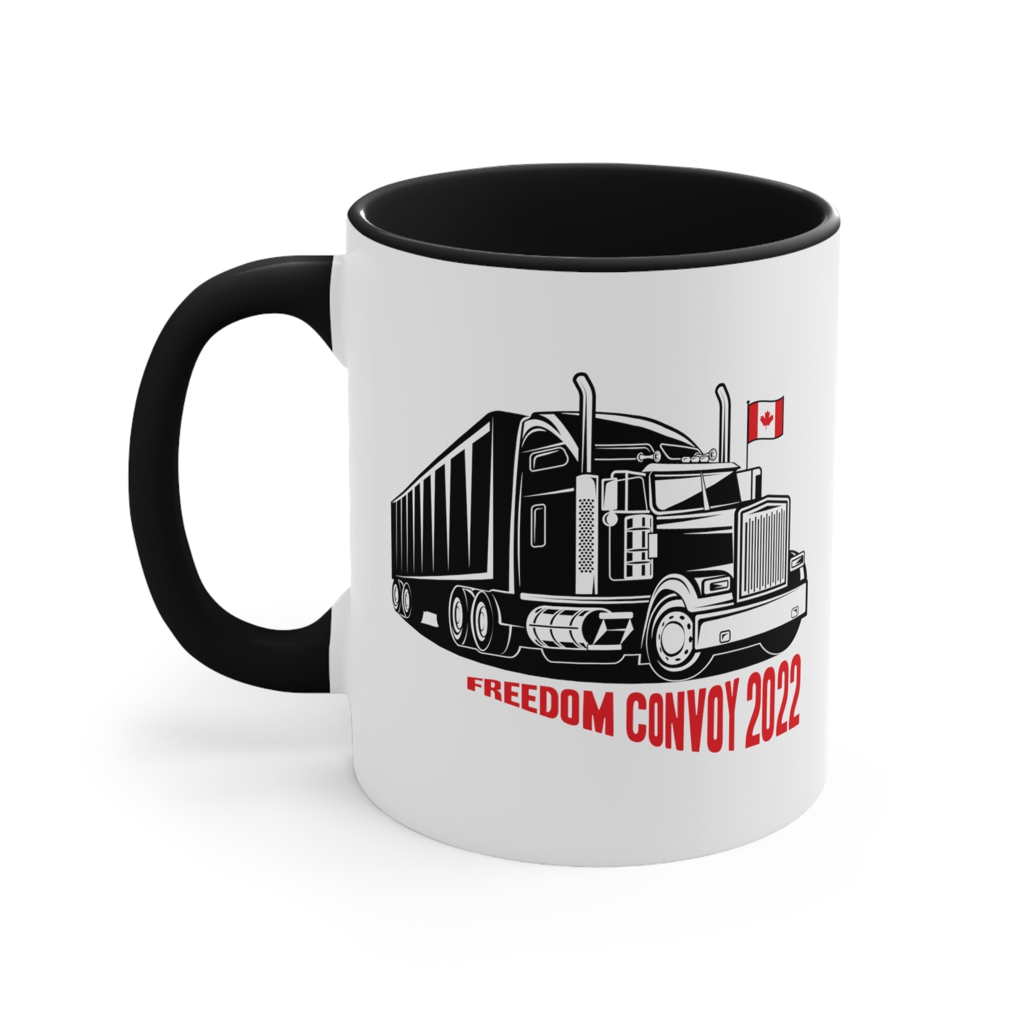Freedom Convoy 2022 Mug (2 sizes, 2 colors) - PatriotDepot.com