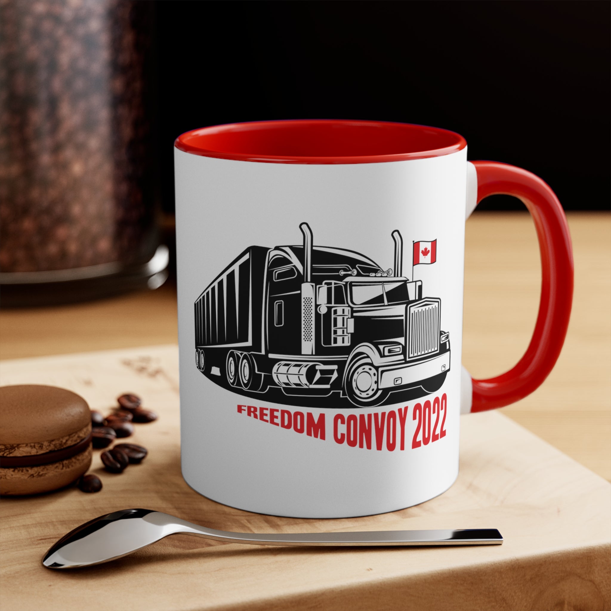 Freedom Convoy 2022 Mug (2 sizes, 2 colors) - PatriotDepot.com