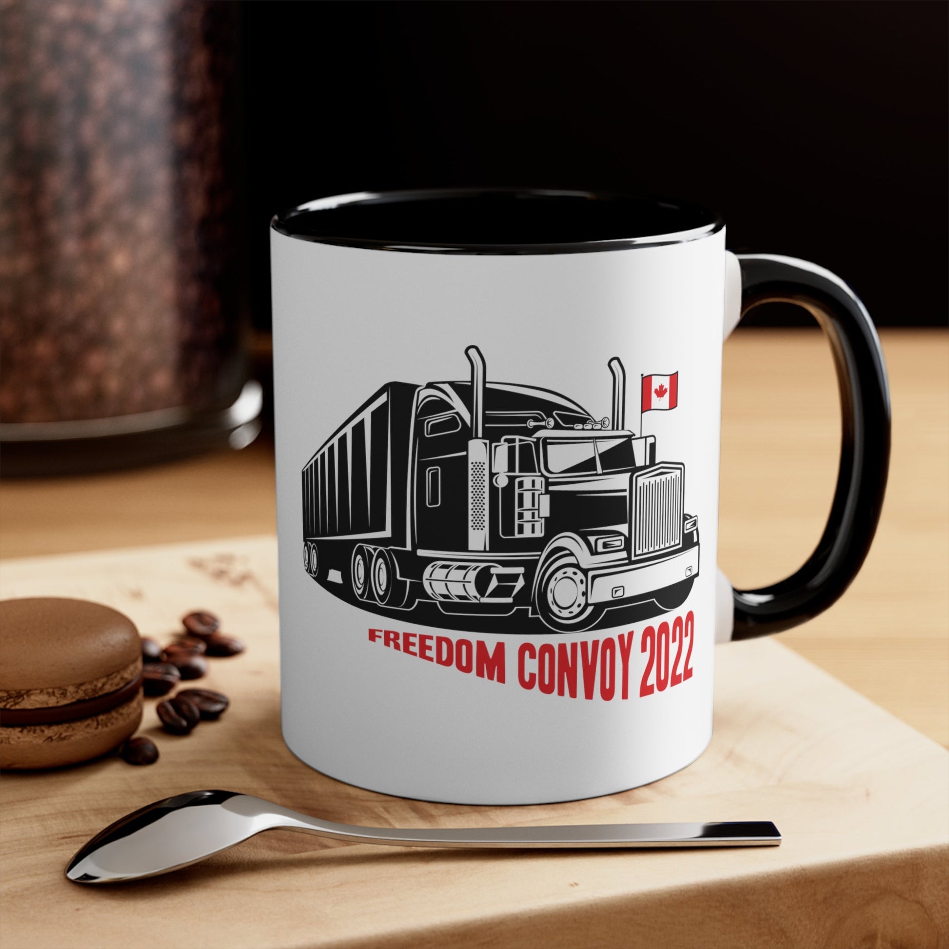 Freedom Convoy 2022 Mug (2 sizes, 2 colors) - PatriotDepot.com