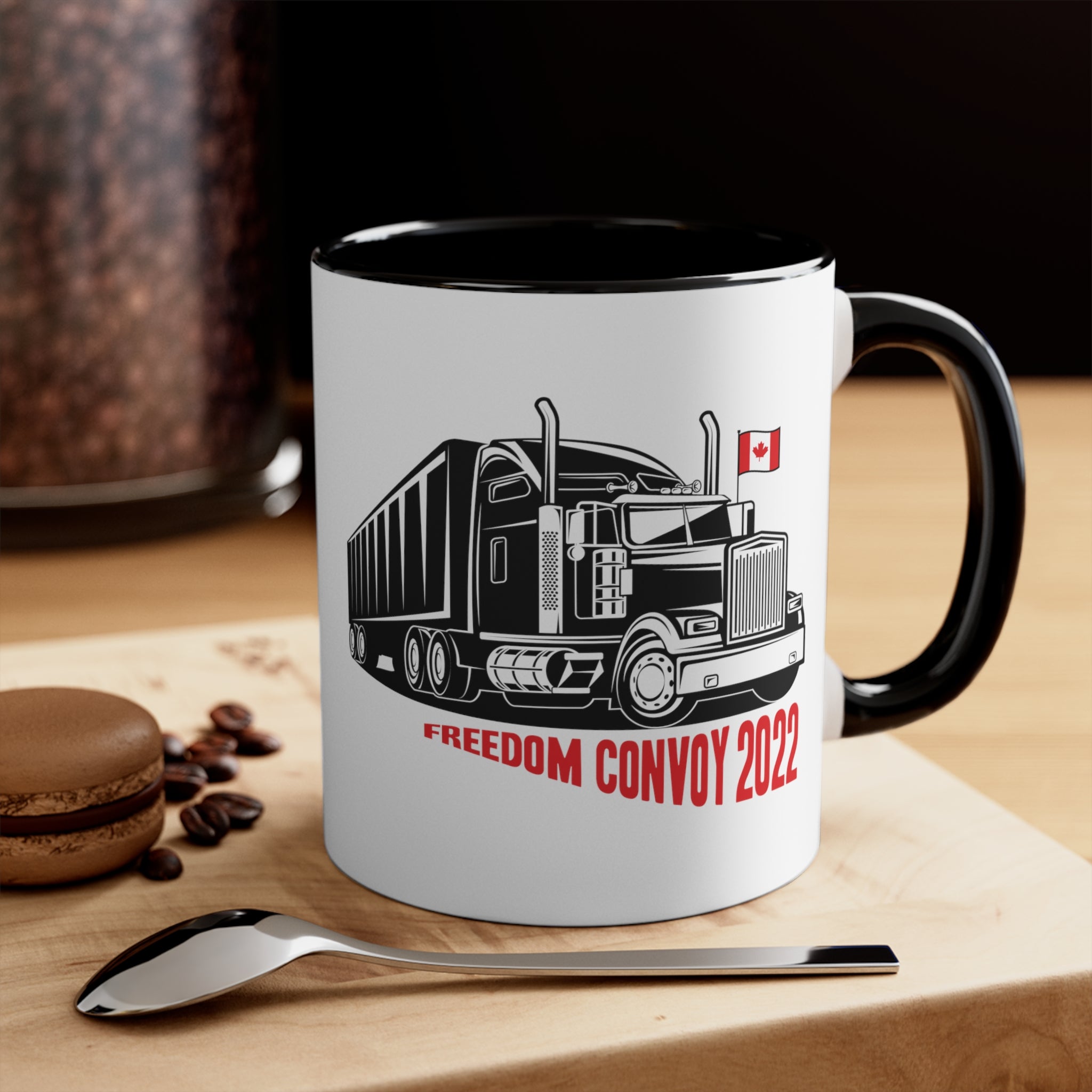 Freedom Convoy 2022 Mug (2 sizes, 2 colors) - PatriotDepot.com