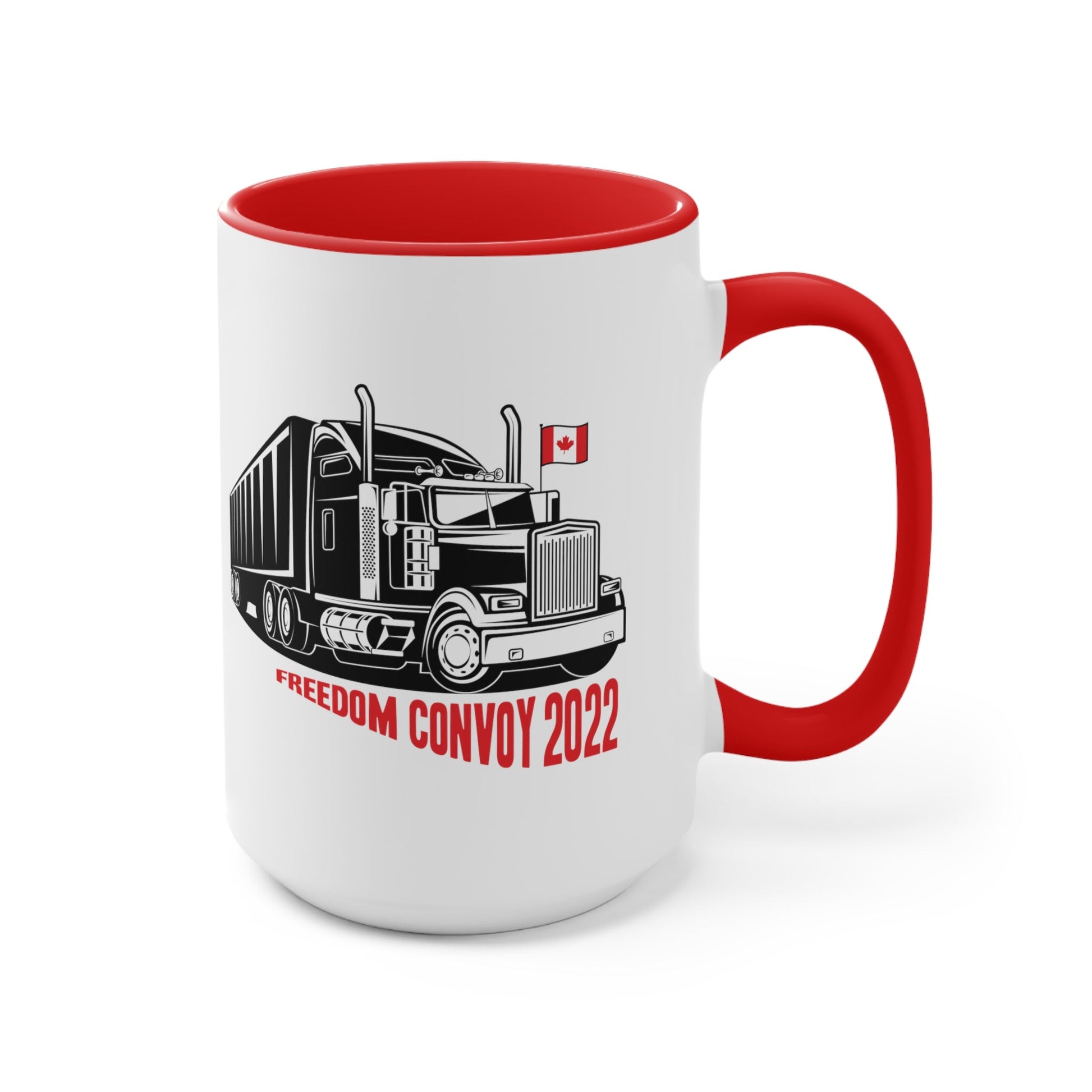 Freedom Convoy 2022 Mug (2 sizes, 2 colors) - PatriotDepot.com