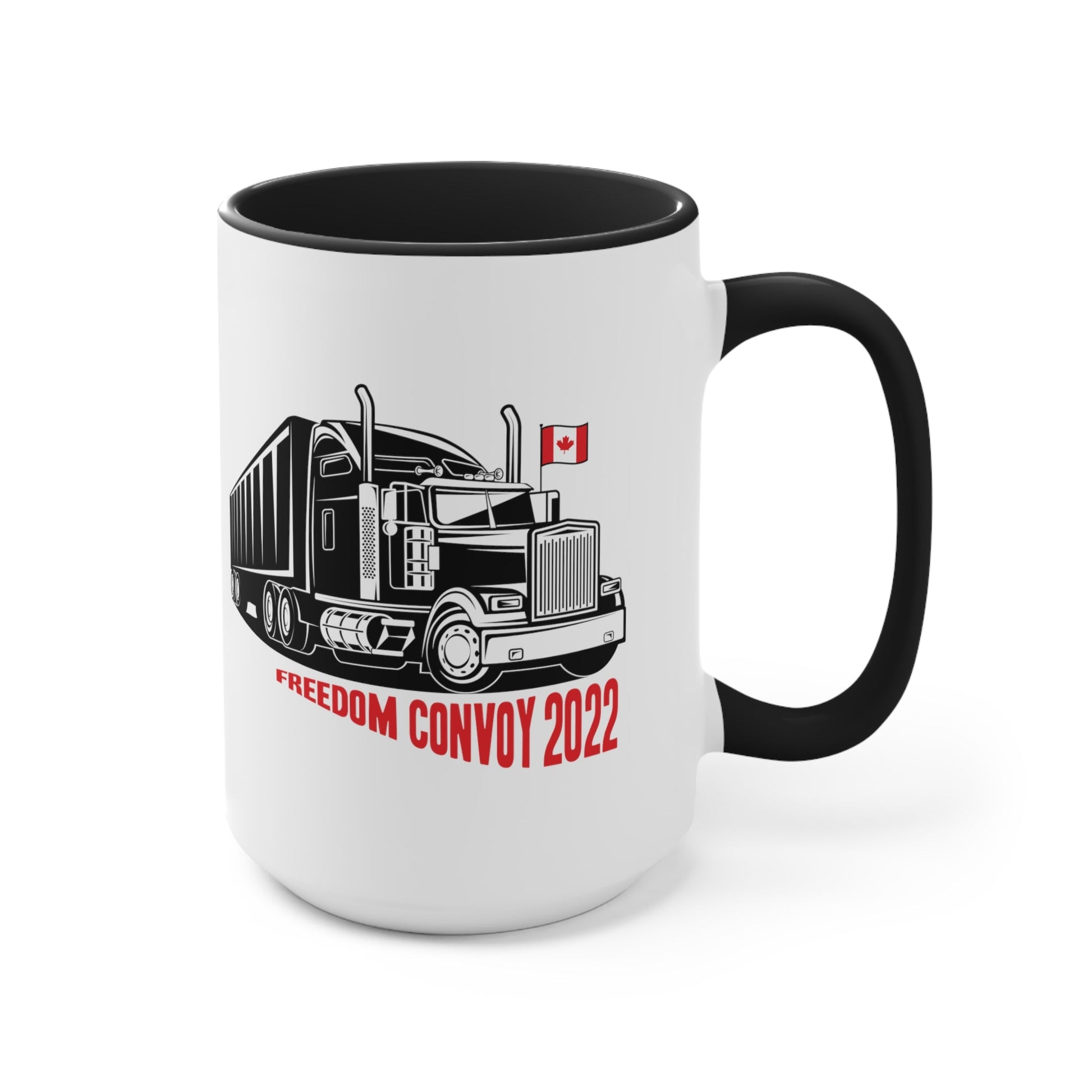 Freedom Convoy 2022 Mug (2 sizes, 2 colors) - PatriotDepot.com