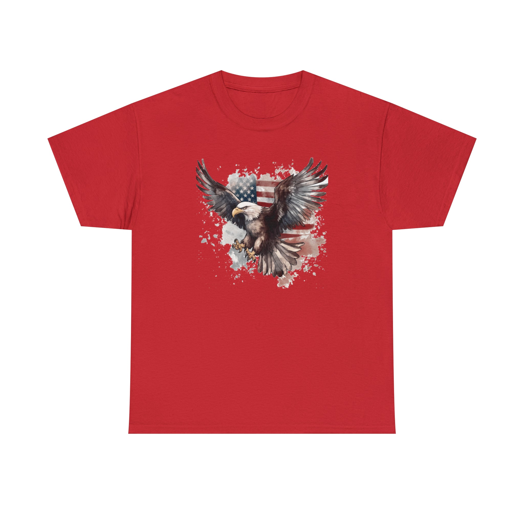 Freedom Eagle in Flight Unisex T-Shirt - PatriotDepot.com