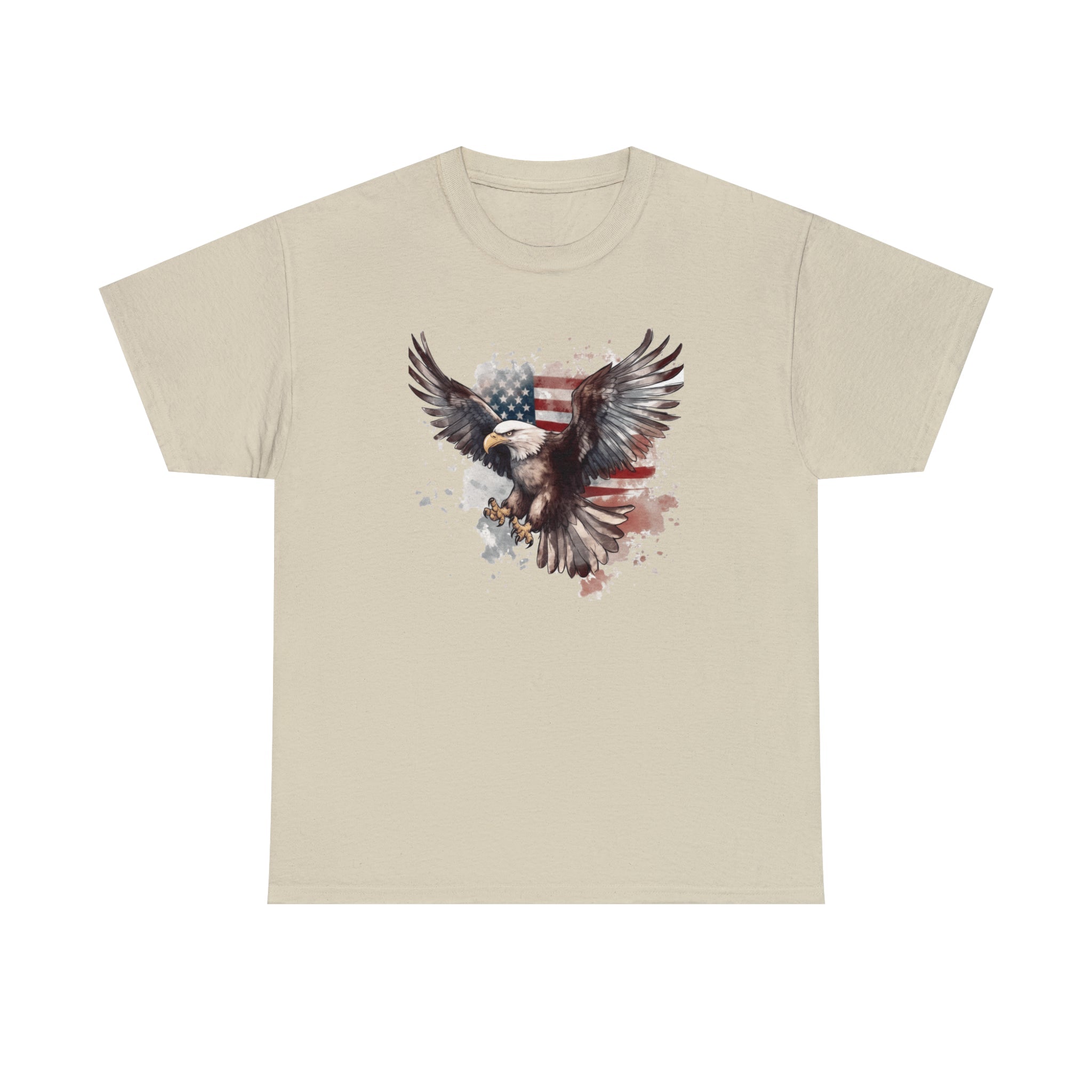 Freedom Eagle in Flight Unisex T-Shirt - PatriotDepot.com