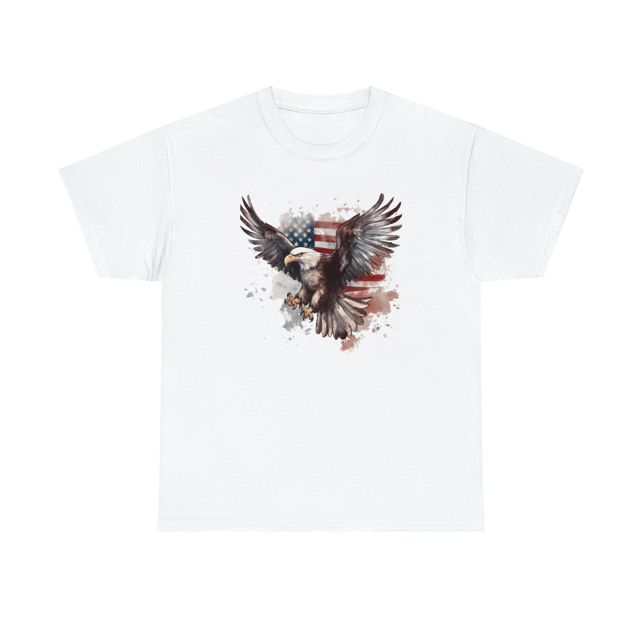 Freedom Eagle in Flight Unisex T-Shirt - PatriotDepot.com