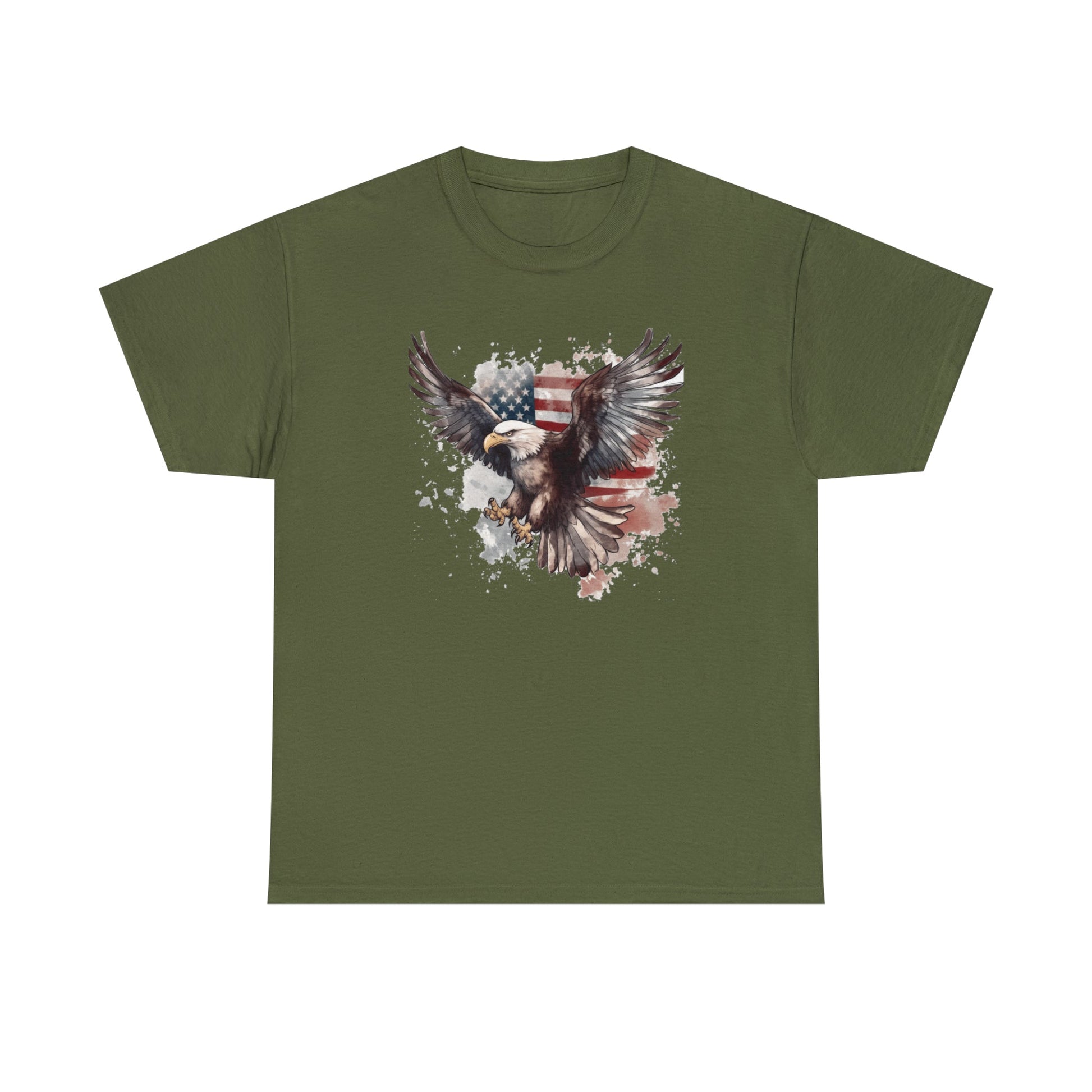 Freedom Eagle in Flight Unisex T-Shirt - PatriotDepot.com