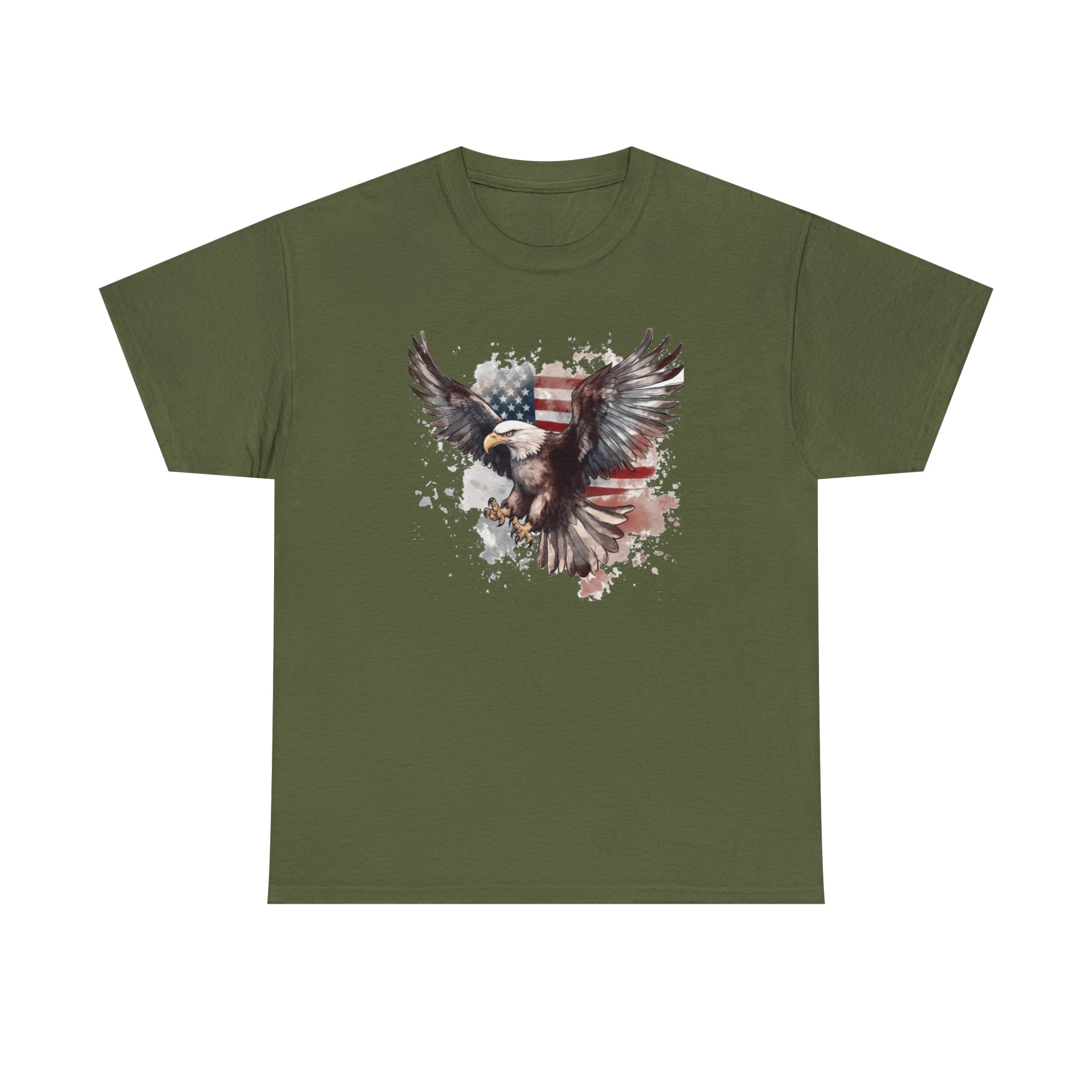 Freedom Eagle in Flight Unisex T-Shirt - PatriotDepot.com