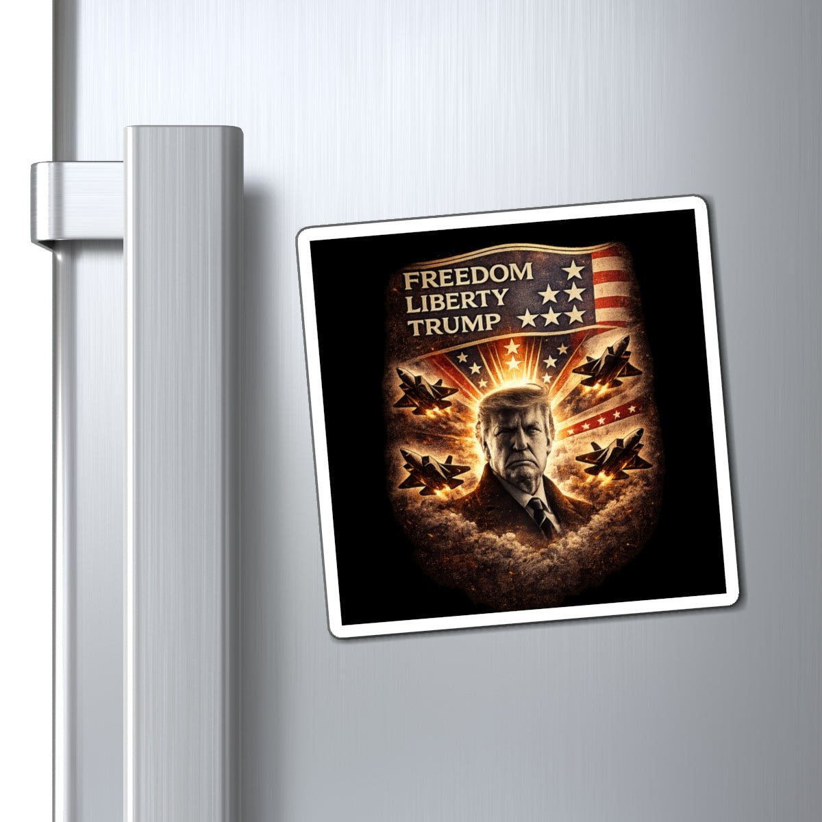 Freedom Liberty Trump Patriotic Magnet (3 Sizes) - PatriotDepot.com
