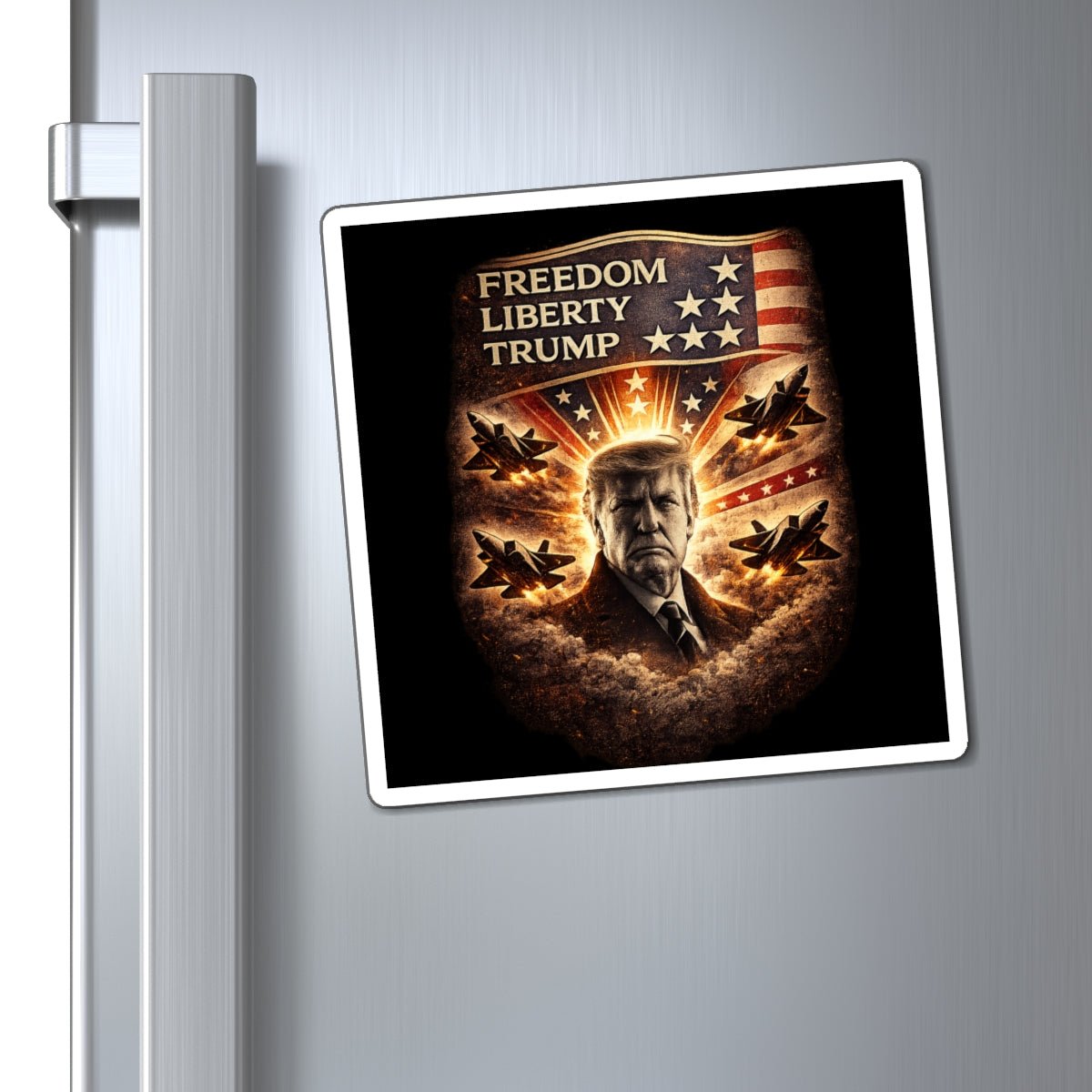 Freedom Liberty Trump Patriotic Magnet (3 Sizes) - PatriotDepot.com