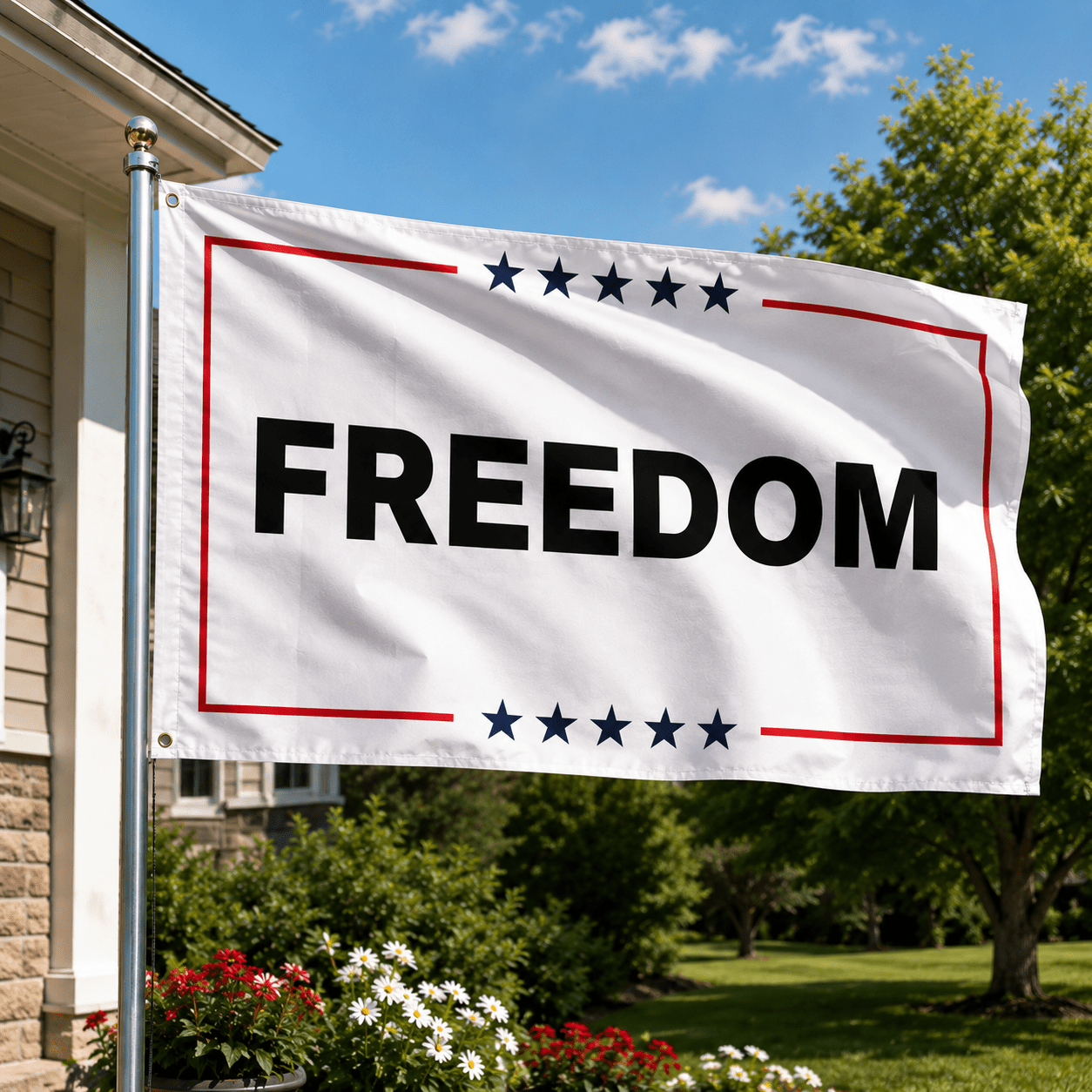 Freedom Remember Charlie Kirk Flag – Stars of Liberty Edition - PatriotDepot.com