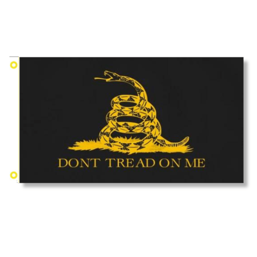 Gadsden Don't Tread On Me 3'x5' Flag - PatriotDepot.com