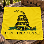 Gadsden Don't Tread on Me Bandana (22"x22") - PatriotDepot.com