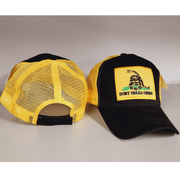 Gadsden Don't Tread on Me Patch (Two - Tone) Trucker Hat - PatriotDepot.com