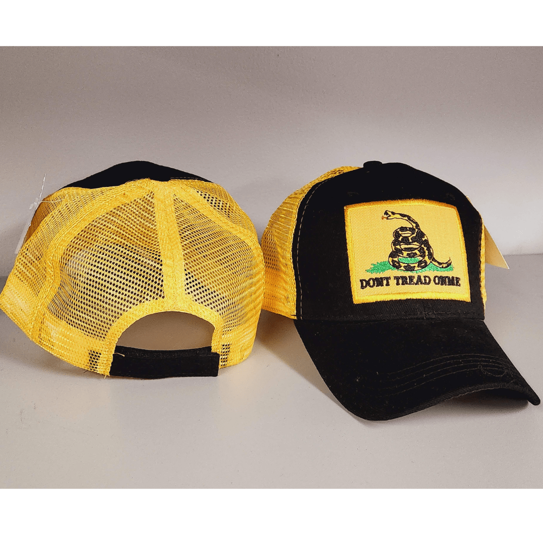 Gadsden Don't Tread on Me Patch (Two - Tone) Trucker Hat - PatriotDepot.com