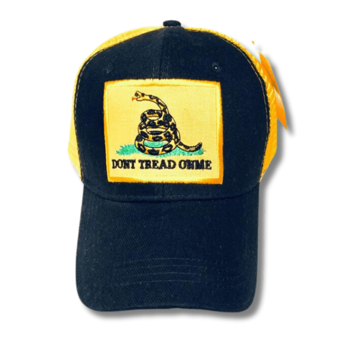 Gadsden Don't Tread on Me Patch (Two - Tone) Trucker Hat - PatriotDepot.com