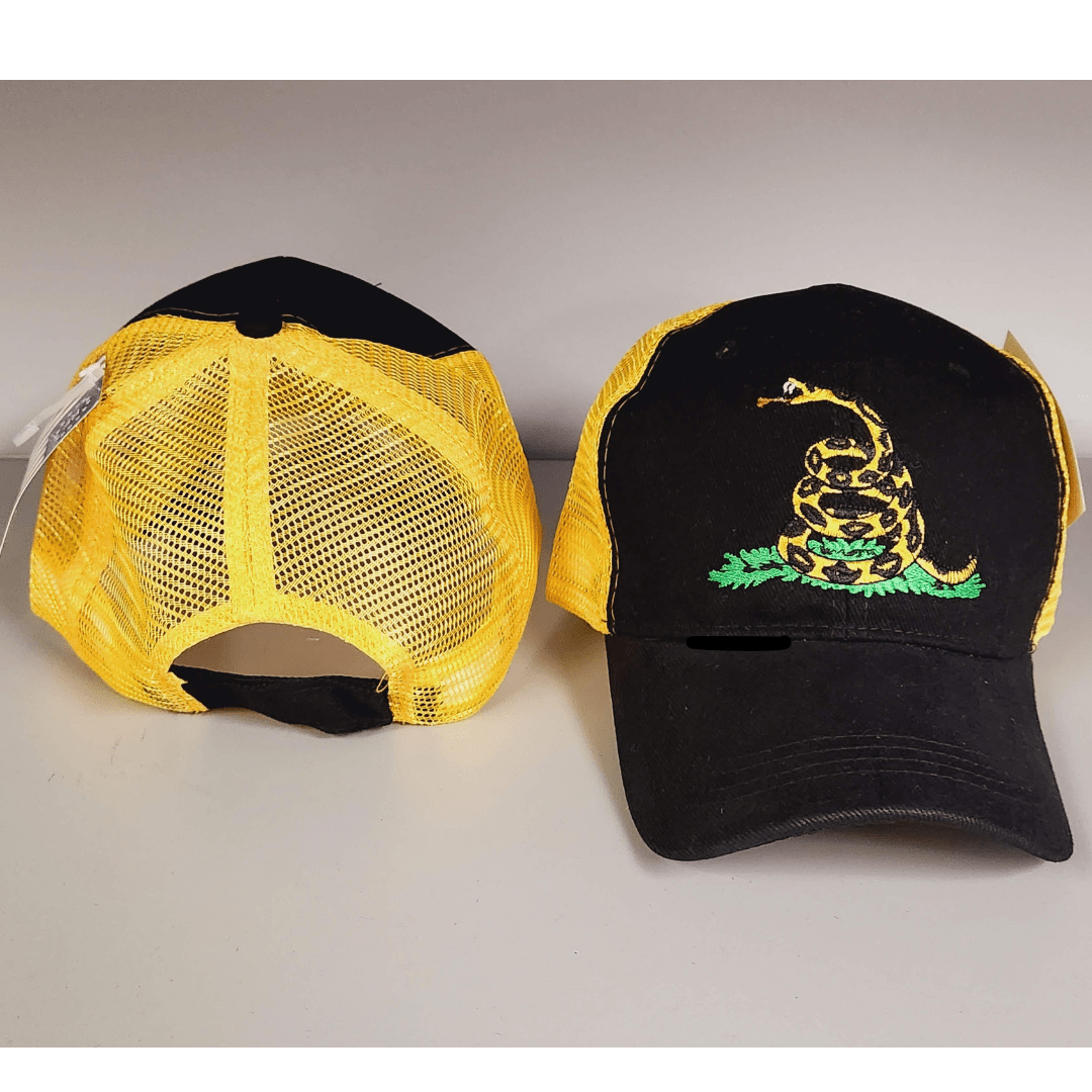 Gadsden Snake (Two - Tone) Trucker Hat - PatriotDepot.com
