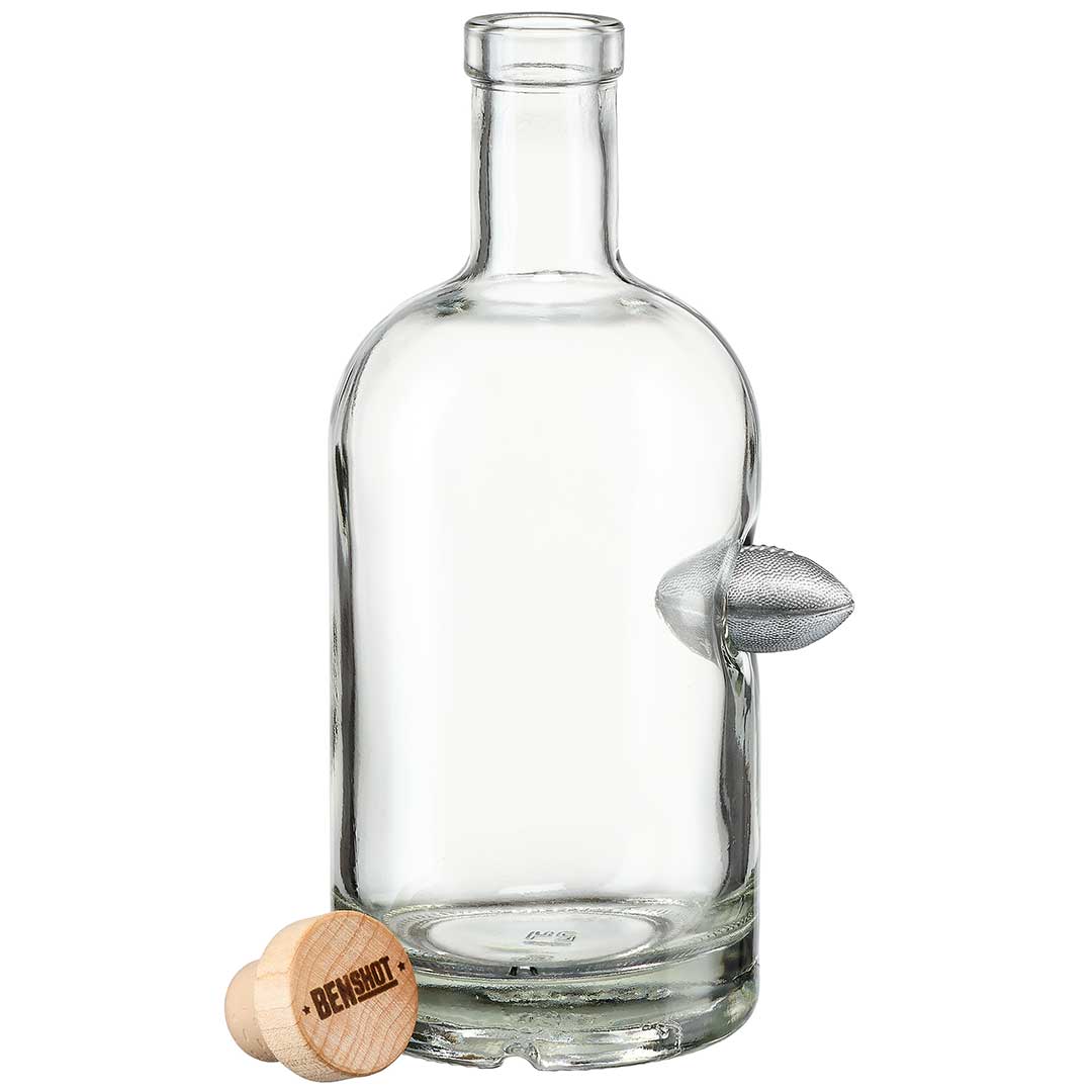 Game Day Embedded Football Glass Collection - PatriotDepot.com
