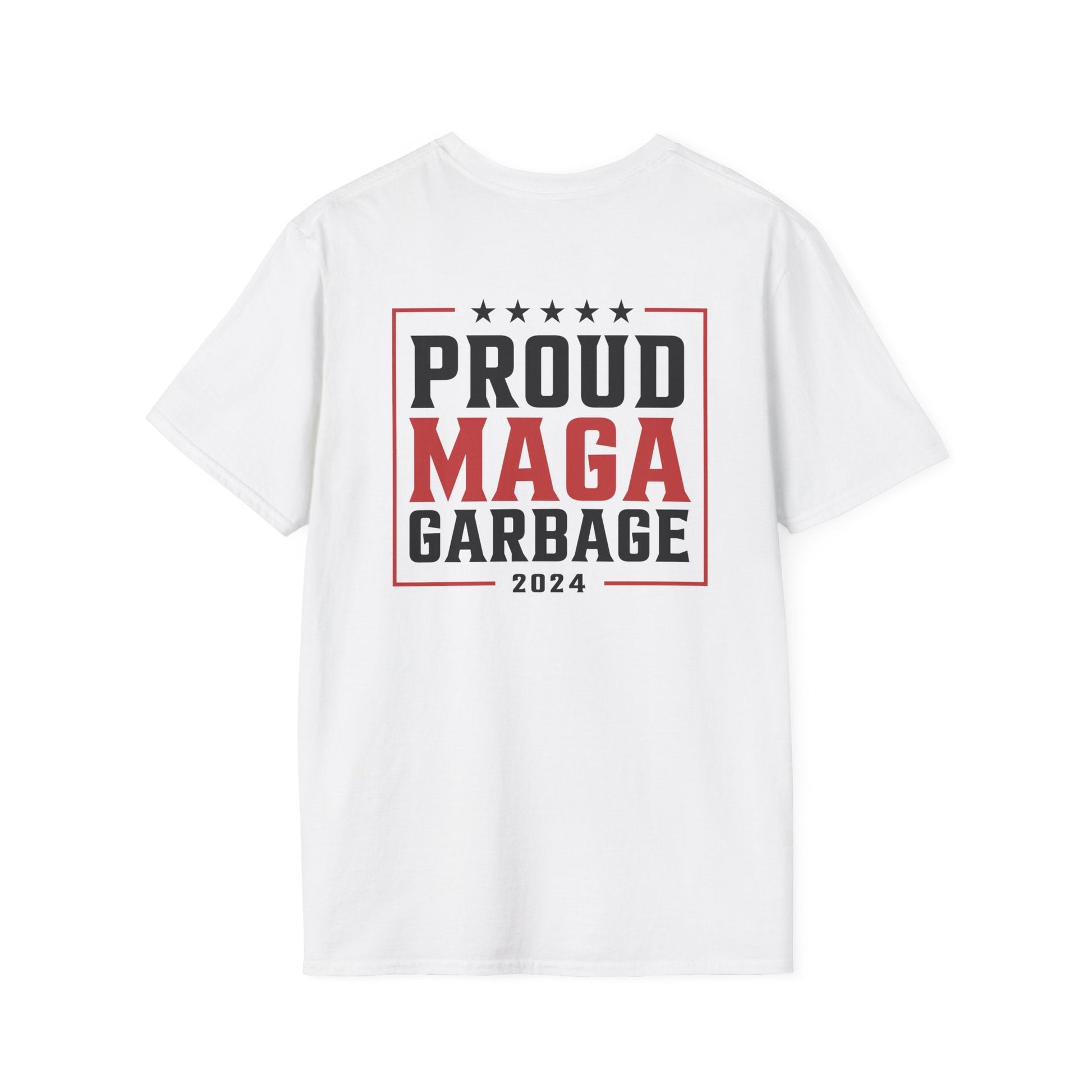 Garbage Vote: Proud MAGA Garbage 2024 T-Shirt - PatriotDepot.com