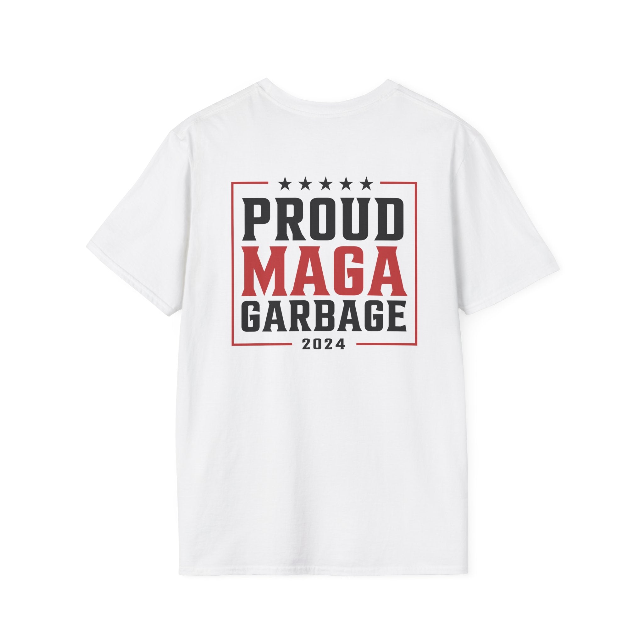Garbage Vote: Proud MAGA Garbage 2024 T-Shirt - PatriotDepot.com