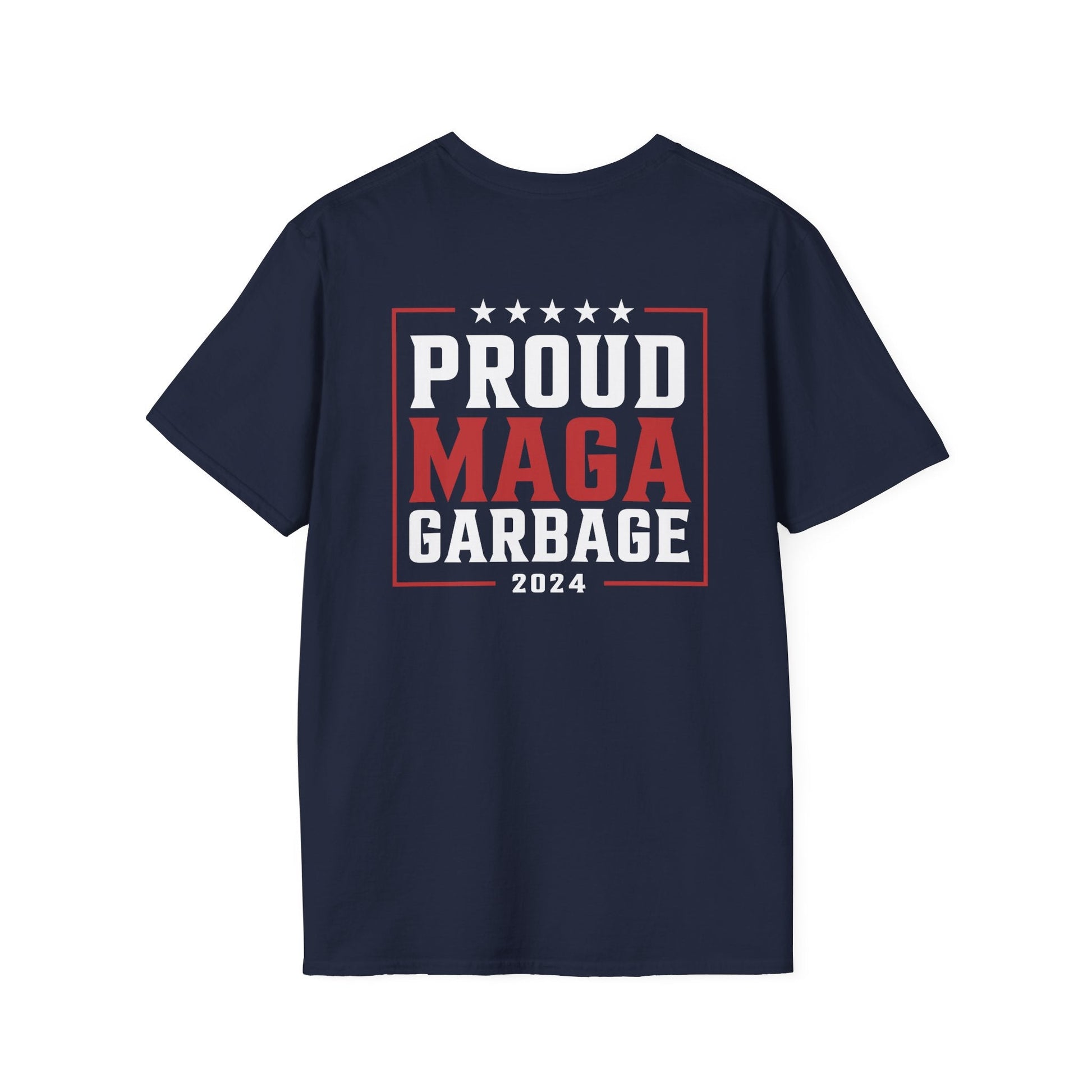 Garbage Vote: Proud MAGA Garbage 2024 T-Shirt - PatriotDepot.com